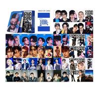 Stray-Kids - Tarjeta de intercambio SK-Z Star Card "KARMS", tarjeta de intercambio de doble cara LOMO CARD 4TH Studio Album KA (WZ 1)