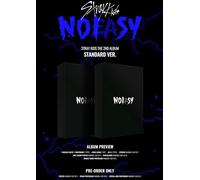 STRAY KIDS - Versión estándar NOEASY [tipo aleatorio-uno] El segundo álbum+libro de fotos+beneficio de pre-pedido+póster plegado+bonificación (5 fotocards)