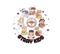 Stray Kids with SKZ Composition Notebook: Stray Kids Everywhere All Around The World, You Make Stray Kids STAY!