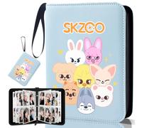 Stray Photocards Binder, Stray Skzoo Dulce Cartoon Photocard Holder, SKZ Álbum de 400 bolsillos, Merch Kpop Regalos para STAY