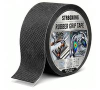 STRBOXONG Cinta Antideslizante Autoadhesiva 50 mm x 3m, Goma Adhesiva Antideslizante Ancha para Escaleras, Peldaños, Terraza, Pasamanos, Fitness y Máquinas