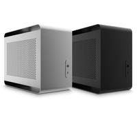 Streacom DA2 V2 Negro Completo De Aluminio Compacto Chasis ITX
