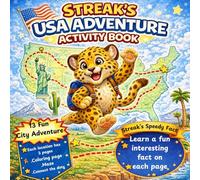 Streak's USA Adventure Activity Book (Streak's World Adventures)