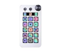 StreamDeck - Teclados visuales con botón LCD, 15 teclas, controlador de creación de contenido en vivo, botón de aduana, StreamDeck para PC