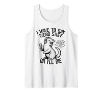 Streamer del Podcast de Funny Otter: Tengo Que Decir Cosas Raras Camiseta sin Mangas