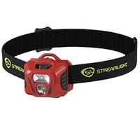 Streamlight 61428 Enduro Pro 235-Lumen HAZ-LO ATEX Low Profile, Zone 0 - Linterna frontal certificada con pilas alcalinas, correa para casco y banda elástica, color naranja