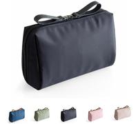Streamline Streamline Travel Makeup Pouch, Lipstick Makeup Bag, Portable Mini Waterproof Pouch for Daily Storage Organize (Black)