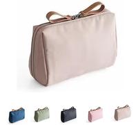 Streamline Streamline Travel Makeup Pouch, Lipstick Makeup Bag, Portable Mini Waterproof Pouch for Daily Storage Organize (Khaki)