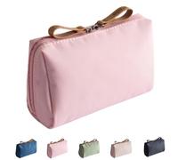 Streamline Streamline Travel Makeup Pouch, Travel MakeupPouch for Women, Portable Mini Waterproof TravelMakeup Pouch for Daily Storage Organize (Pink)