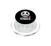 Streepy Smile Skull Gothic Japanese Streetwear Astro Goth PopSockets PopGrip para MagSafe