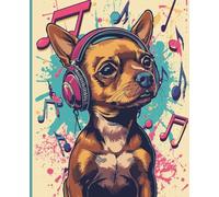 Street Dogs Composition Notebook: 110 College Ruled Pages, 7.5 x 9.25 in, Urban Graffiti Style Journal for Dog Lovers: Fun graffiti dog cover, lined ... journaling, notes, or creative writing