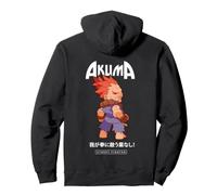Street Fighter Akuma Champion Capcom Arcade 90s Trending Y2K Sudadera con Capucha