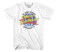 Street Fighter - Guerrero Mundial - Manga Corta - Adulto - Camiseta