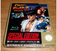 Street Fighter II The Movie Edicion Especial Blu-Ray+DVD+Libro+Postales Nuevo