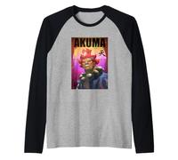 Street Fighter Oficial Arcade Fighting Juego | PAPL3791 Camiseta Manga Raglan