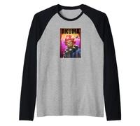 Street Fighter Oficial Arcade Fighting Juego | PAPL3793 Camiseta Manga Raglan