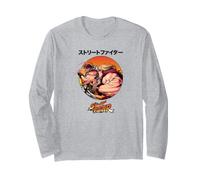Street Fighter Oficial Arcade Fighting Juego | PAPL3794 Manga Larga