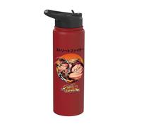 Street Fighter Oficial Arcade Fighting Juego | PAPL3794 Stainless Steel Insulated Water Bottle