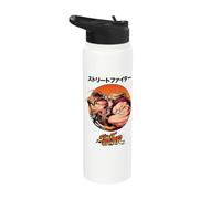 Street Fighter Oficial Arcade Fighting Juego | PAPL3795 Stainless Steel Insulated Water Bottle