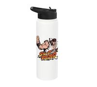 Street Fighter Oficial Arcade Fighting Juego | PAPL3800 Stainless Steel Insulated Water Bottle