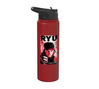 Street Fighter Oficial Arcade Fighting Juego | PAPL3805 Stainless Steel Insulated Water Bottle