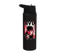 Street Fighter Oficial Arcade Fighting Juego | PAPL3807 Stainless Steel Insulated Water Bottle