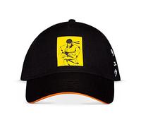 Street Fighter Ryu BA044528SFG - Gorra Ajustable con Estampado de póster, Color Negro y Naranja