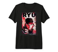 Street Fighter Ryu Champion Capcom Arcade 90s Tendencia de Juego Camiseta Premium