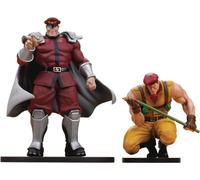 Street Fighter statuettes PVC 1/10 M. Bison & Rolento 21 cm