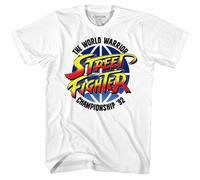 Street Fighter - World Warrior 2 - Manga Corta - Adulto - Camiseta