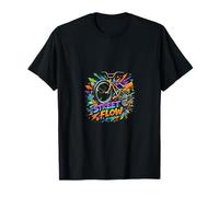 Street Flow Bicicleta BMX Urban Freestyle Graphic Camiseta