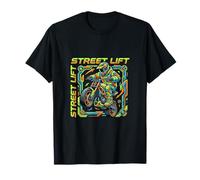 Street Lift Rider Urban Bike Estilo gráfico Camiseta