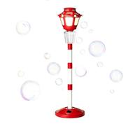 Street Light Bubble Machine For Kids | Rechargeable Outdoor Bubble Blower With Music & Lights, Summer Party Toy | Automatic Bùbble Maker For Backyard Beach Pool Birthday Wedding School Activities
