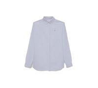 Street Monkey Camisa Oxford de Rayas confeccionada en Tejido Que Esta Camisa combina un diseño clásico con un Toque Moderno | Color: Marino | Talla: 14 años