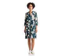 Street One 1408794 Vestido de túnica con Estampado, Azul Marea, 38 Mujeres