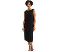 STREET ONE 1408930 Vestido Acanalado sin Mangas, Negro, 40 Mujeres