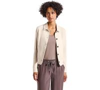Street One 2115526 Camiseta de Terciopelo Ligero, Smooth Sand Beige, 38 Mujeres