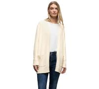 Street One 2515344 Cárdigan Abierto Cosy, Beige Suave, 48 para Mujer