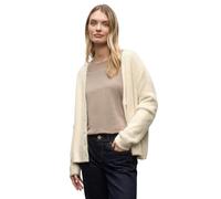 Street One 2515403 Cárdigan Acogedor con Cuello en V, Beige Suave, 48 para Mujer