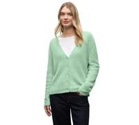 Street One 2515403 Cárdigan Acogedor con Cuello en V, Serene Green, 40 para Mujer