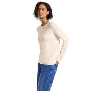 Street One 3015494 Jersey con Textura, Beige Suave, 42 para Mujer