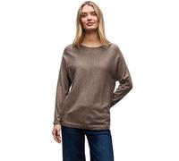 Street One 3015504 Sudadera básica Dolman, Silk Brown Mel, 44 para Mujer