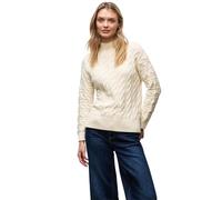 Street One 3015505 Jersey Trenzado, Beige Suave, 42 para Mujer