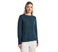 Street One 3015540 Jersey de Cuello Redondo, Azul Marea, 46 para Mujer