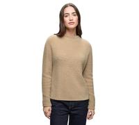Street One 3015603 - Jersey de Hilo con Plumas, Color Beige Arenado, 38 para Mujer