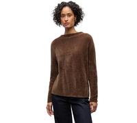 Street One 3015603 Jersey de Hilo de Plumas, Hazelnut Brown, 42 para Mujer