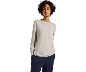 Street One 3015618 Jersey básico, Tusk Cream Mel, 44 para Mujer