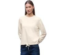Street One 3015691 Sudadera con Cuello Redondo, Beige Suave, 46 para Mujer
