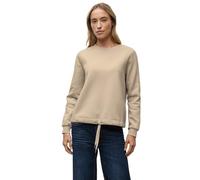 Street One 3017129 Sudadera con Detalle Acanalado, Beige Lijado, 46 para Mujer