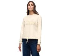 Street One 3017279 Sudadera con Estampado, Beige Suave, 46 para Mujer